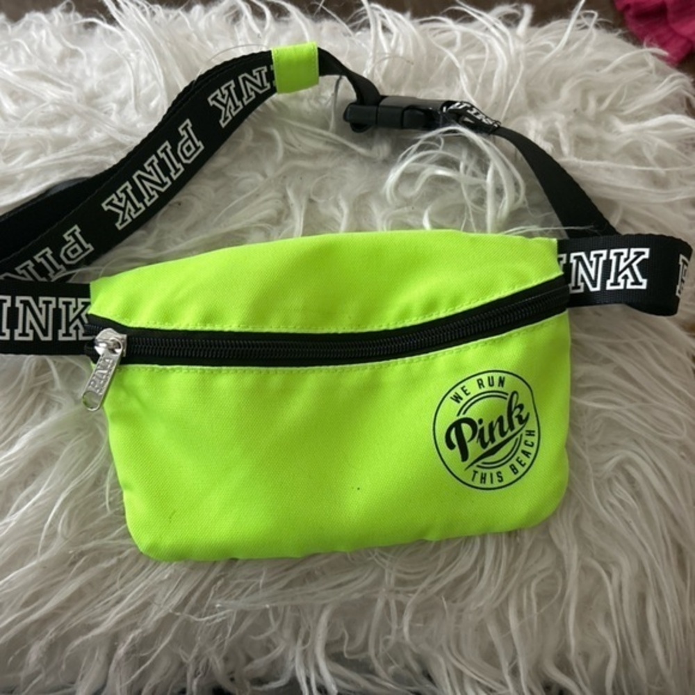 PINK Victoria's Secret‎ Neon Green Waist Bag